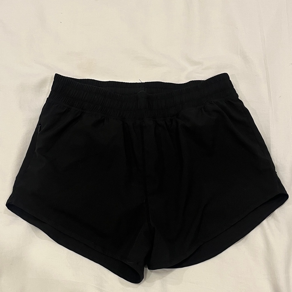 Women's Black Running Shorts